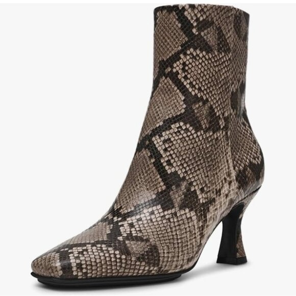 NIB Anne Klein Pablo Bootie Snake Print, 7.5 - Picture 1 of 15